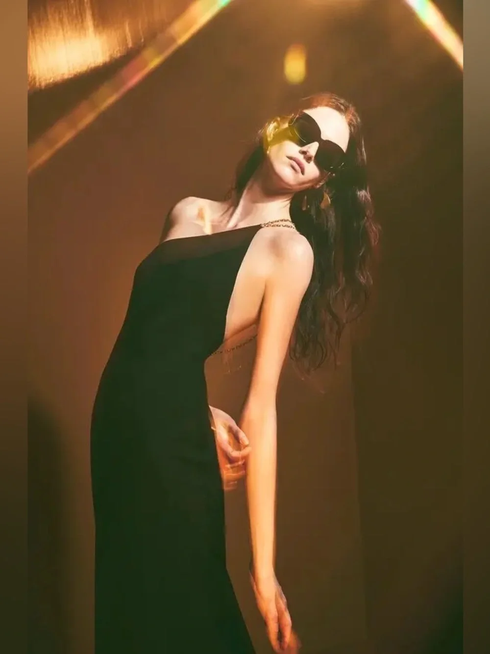 alexis joya dress gold lame AZELMA MAXI DRESS main image 0